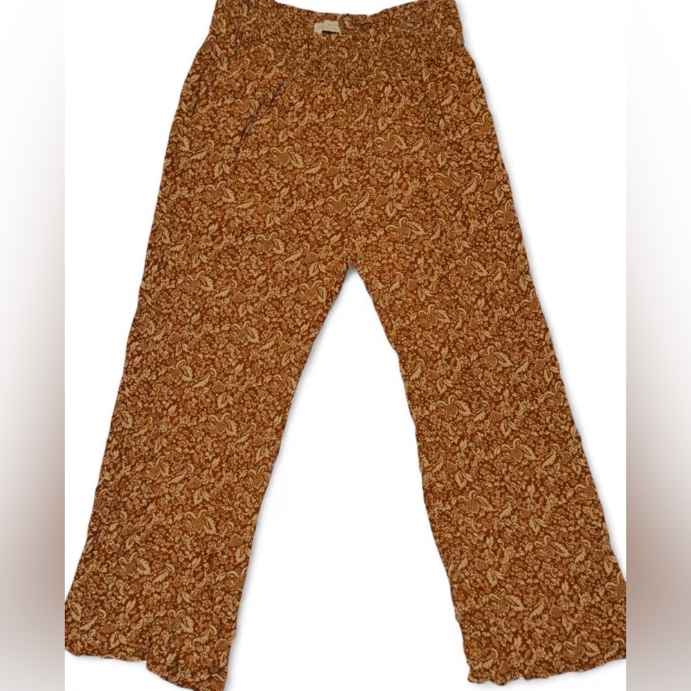 Paper Crane Boho Floral Pants - Size Large